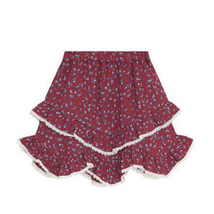 The New Society Bloom Print Skirt
