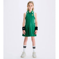 Nununu Green Tennis V Dress