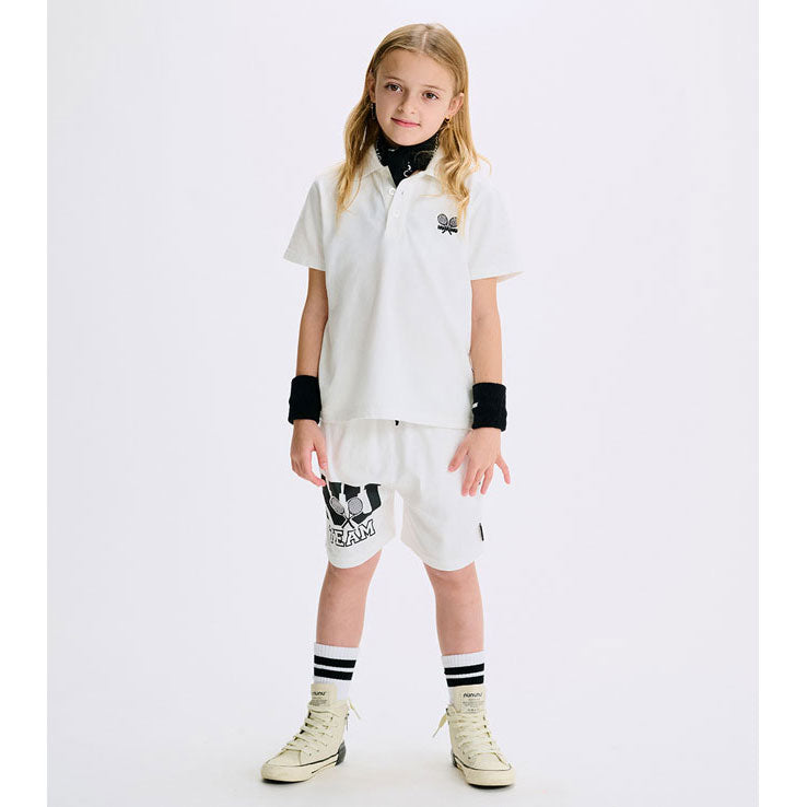 Nununu White Polo Shirt
