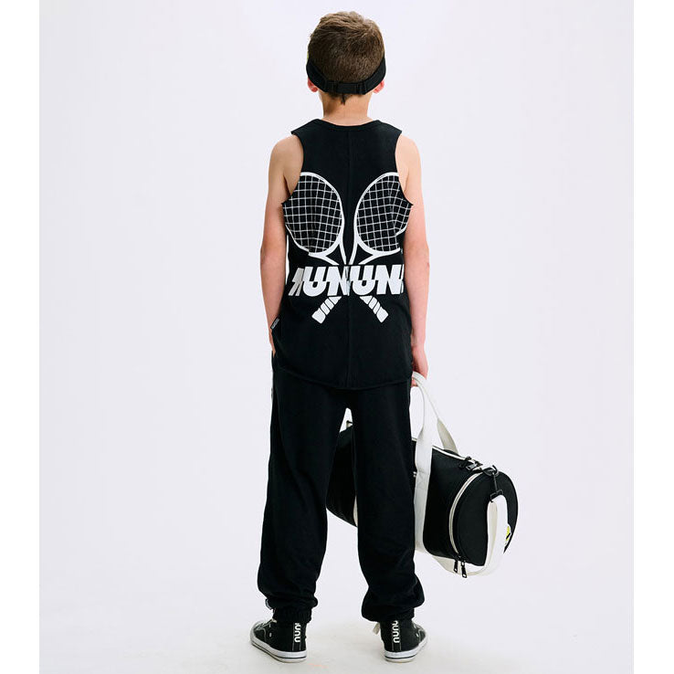 Nununu Black Tennis Tank