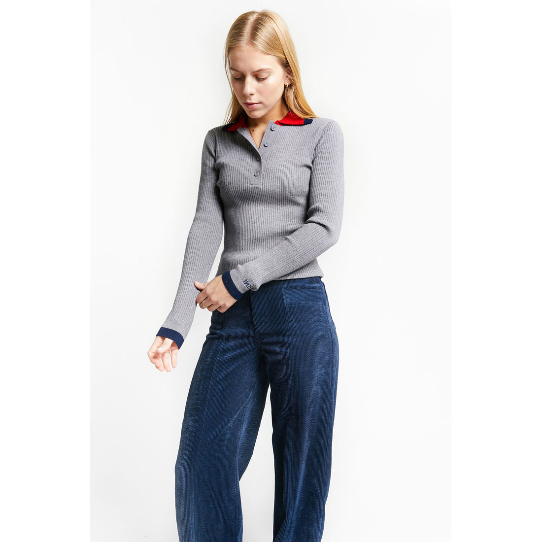 Indee Grey Melange Today Pullover