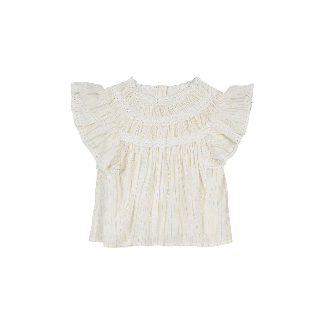 Louise Misha Cream Jannila Blouse