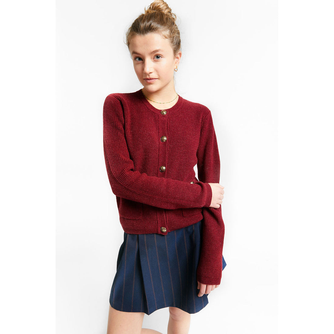 Indee Merlot Tours Cardigan