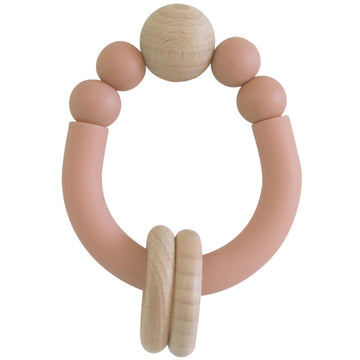  Terracotta Remy Beechwood Silicone Teether