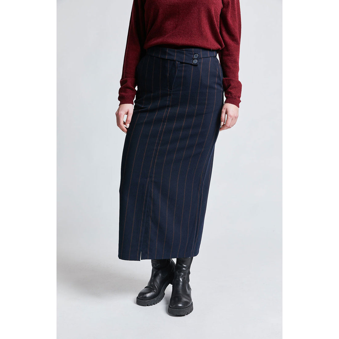 Indee Navy Treviso Skirt
