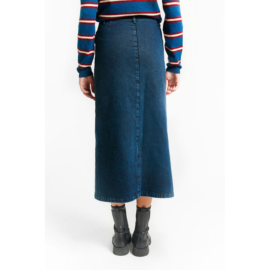 Indee Blue Black Trust Skirt