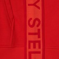Stella Mccartney Red Active Zip Up Hoodie