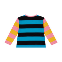 Stella Mccartney Green Multi  Stripes Tee