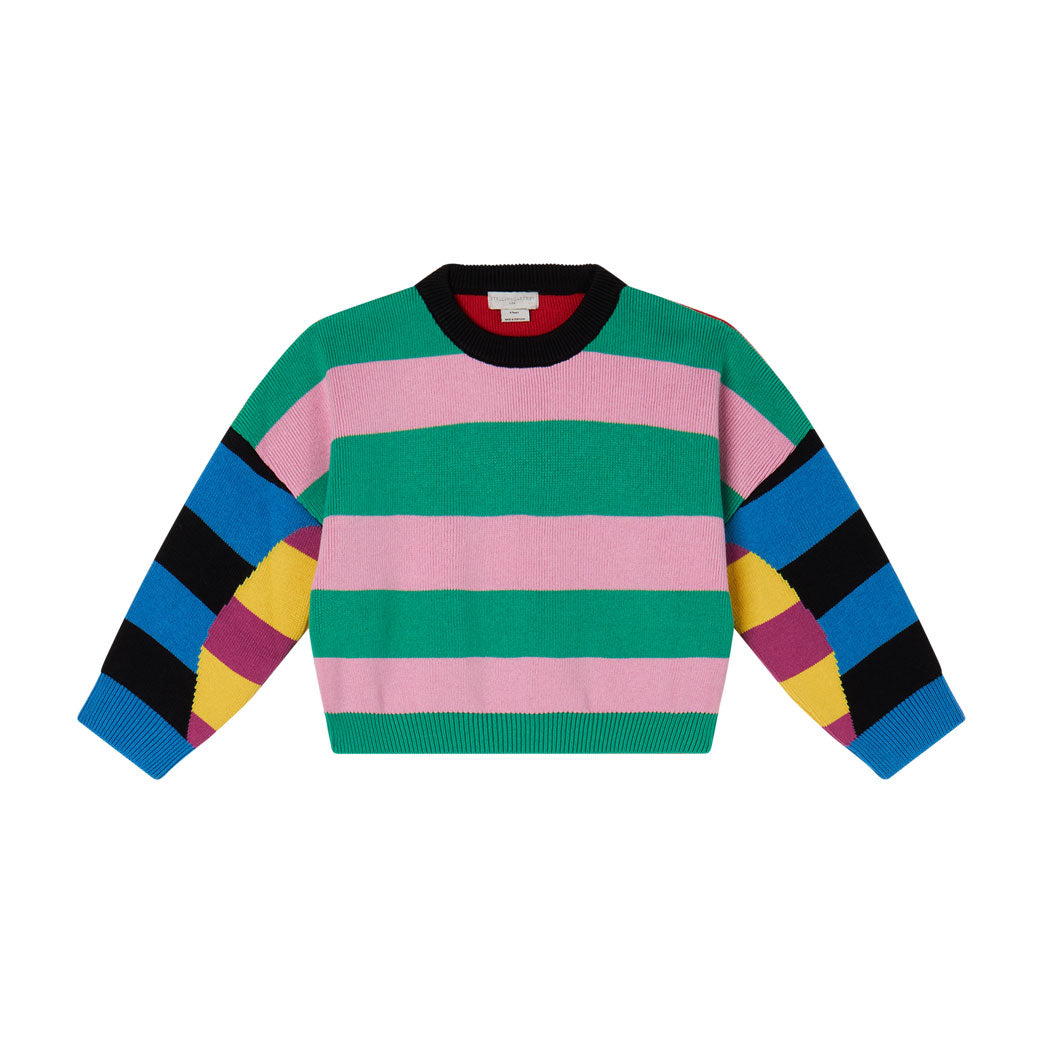 Stella Mccartney Multi Graphic Stripes Sweater