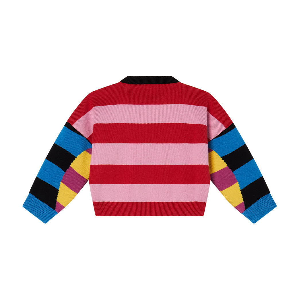 Stella Mccartney Multi Graphic Stripes Sweater
