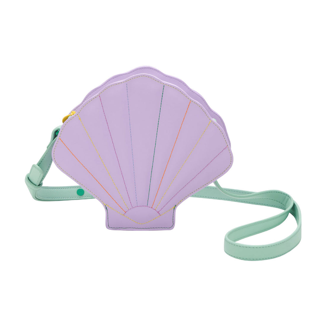 Stella Mccartney Purple Shell Bag
