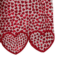 Stella Mccartney Red Sleeveless Hearts Dress