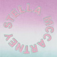 Stella Mccartney Multi Tie Dye Logo Disk Sweatshirt
