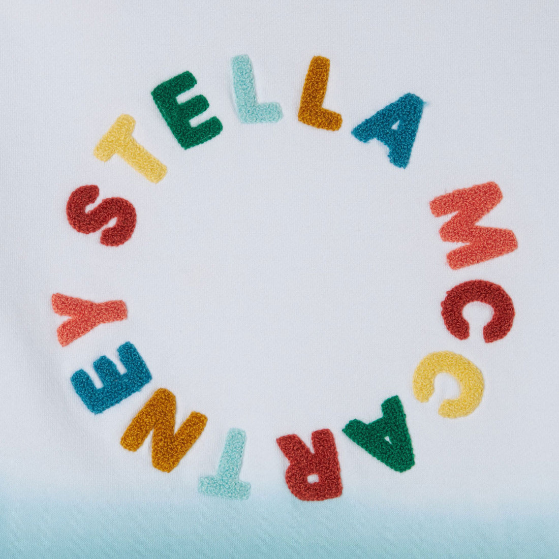 Stella Mccartney Blue Multi Tie Dye Sweatshirt