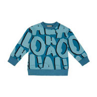 Stella Mccartney Blue Aloha Sweatshirt