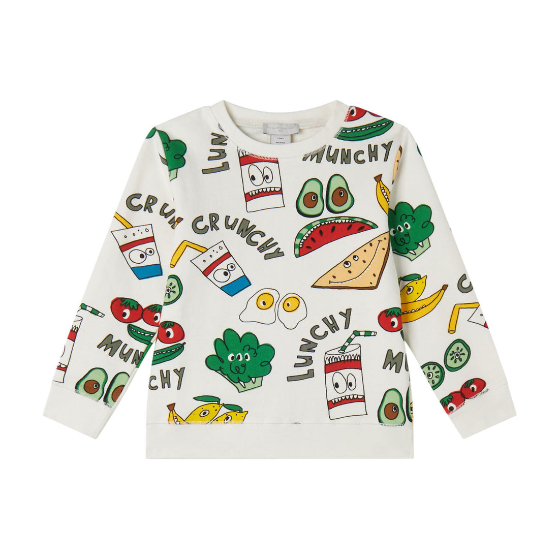 Stella Mccartney White Crunchy Sweatshirt