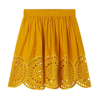 Stella Mccartney Yellow Popeline Skirt