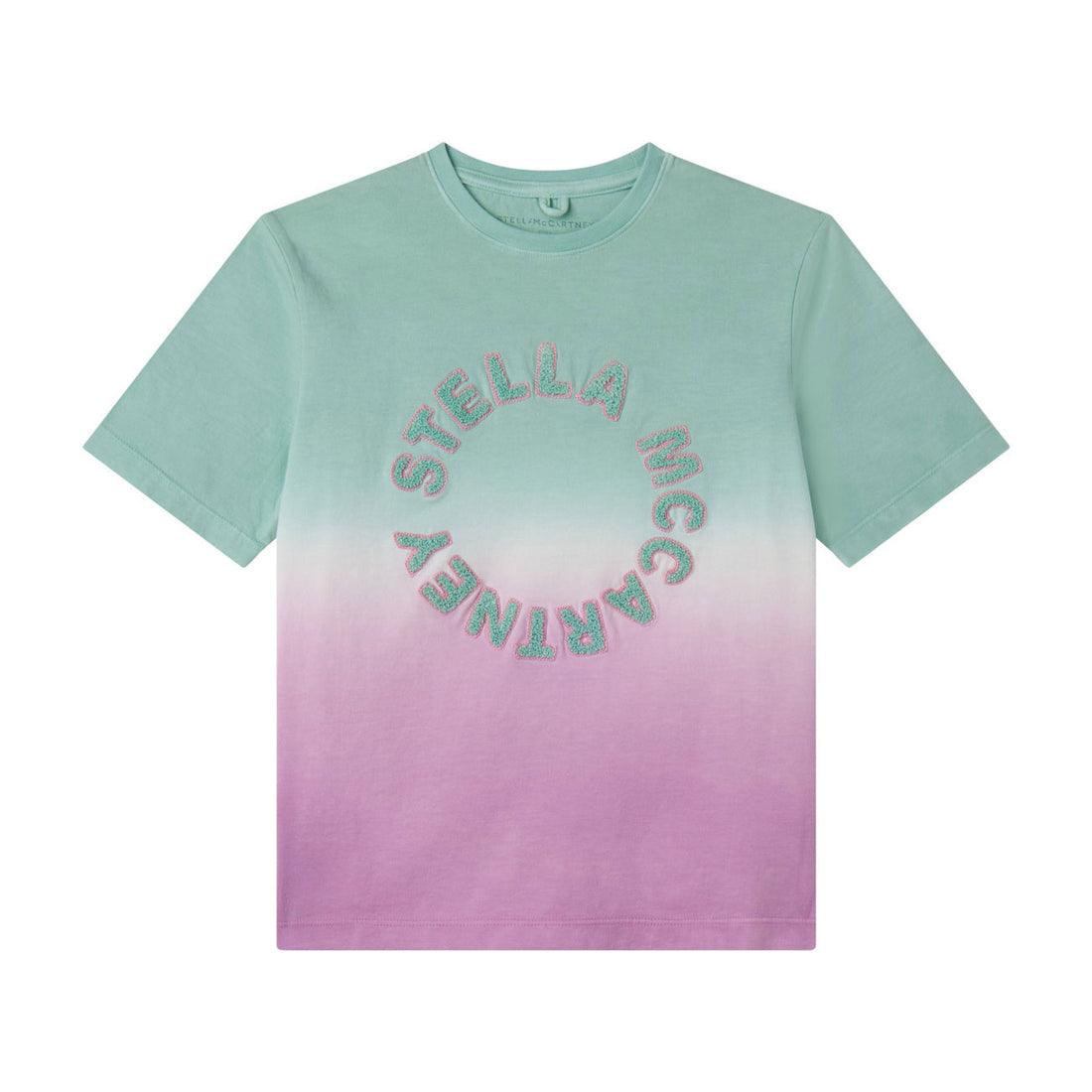 Stella Mccartney MultiTie Dye Logo Disk Tee