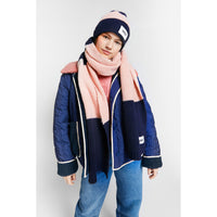 Indee Navy Tudor Scarf
