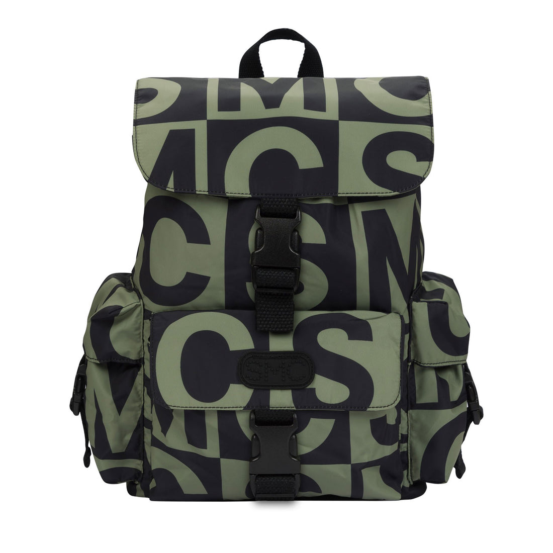 Stella McCartney  Green Checkeredboard SMC Backpack