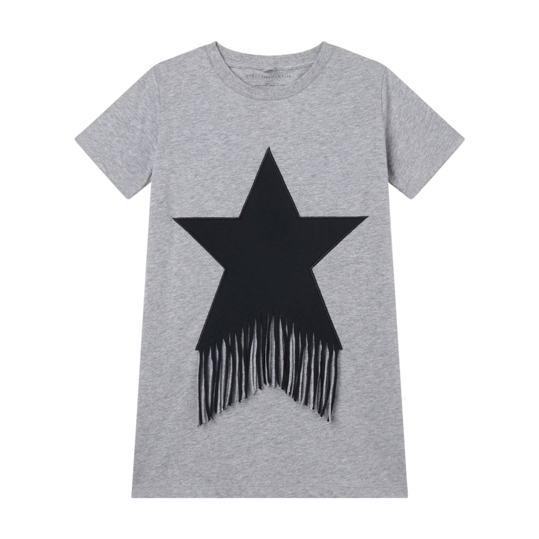 Stella Mccartney Grey Star Patch Dress