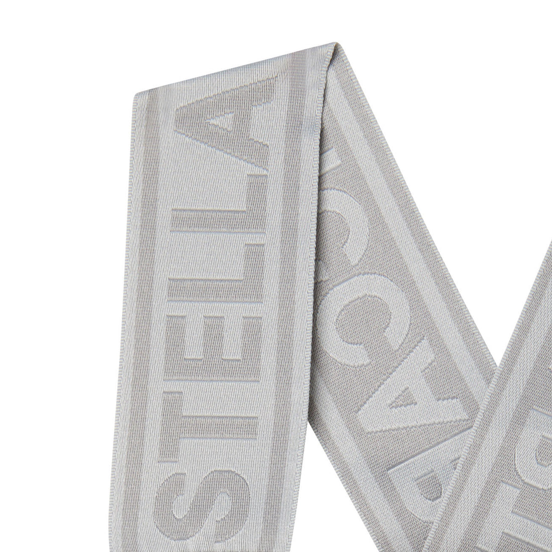 Stella McCartney Grey Tape Logo Denim Dungaree
