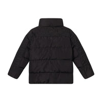 Stella McCartney  Black Embossed Logo Puffer