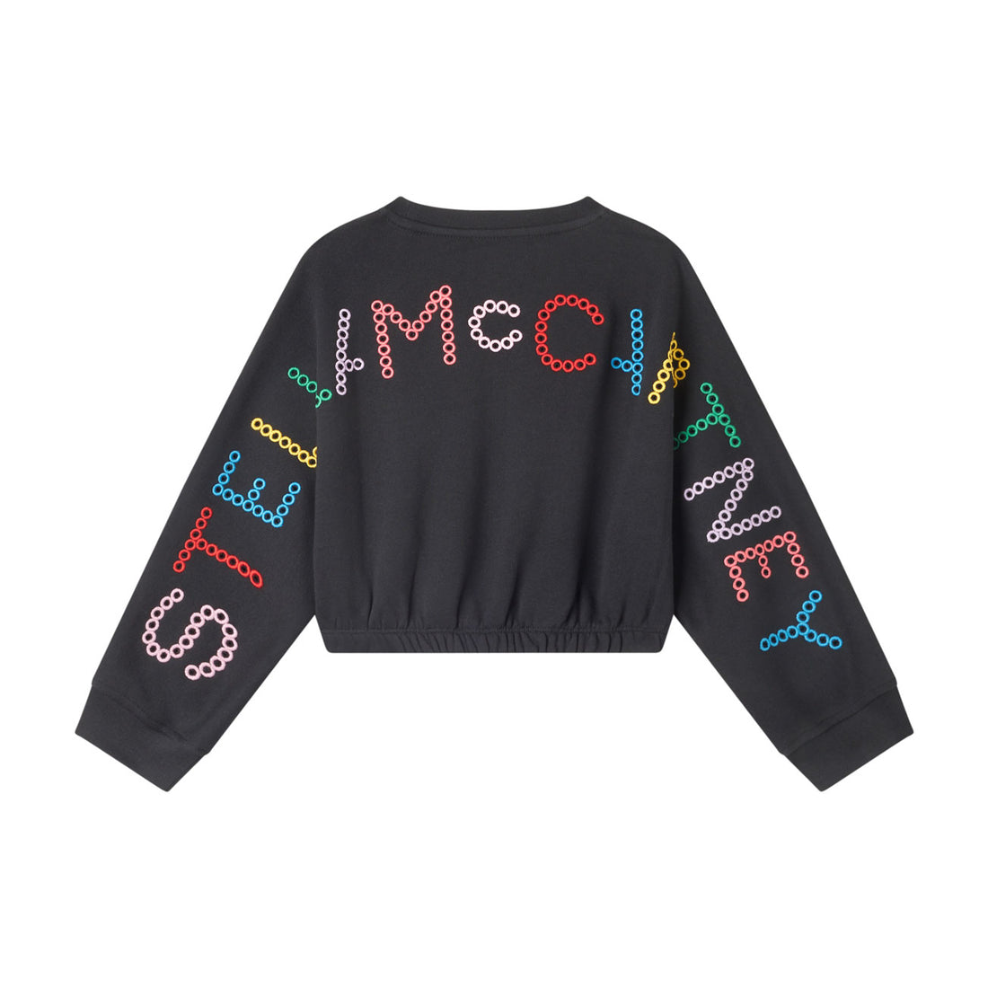 Stella McCartney  Black Embroidered Sweatshirt