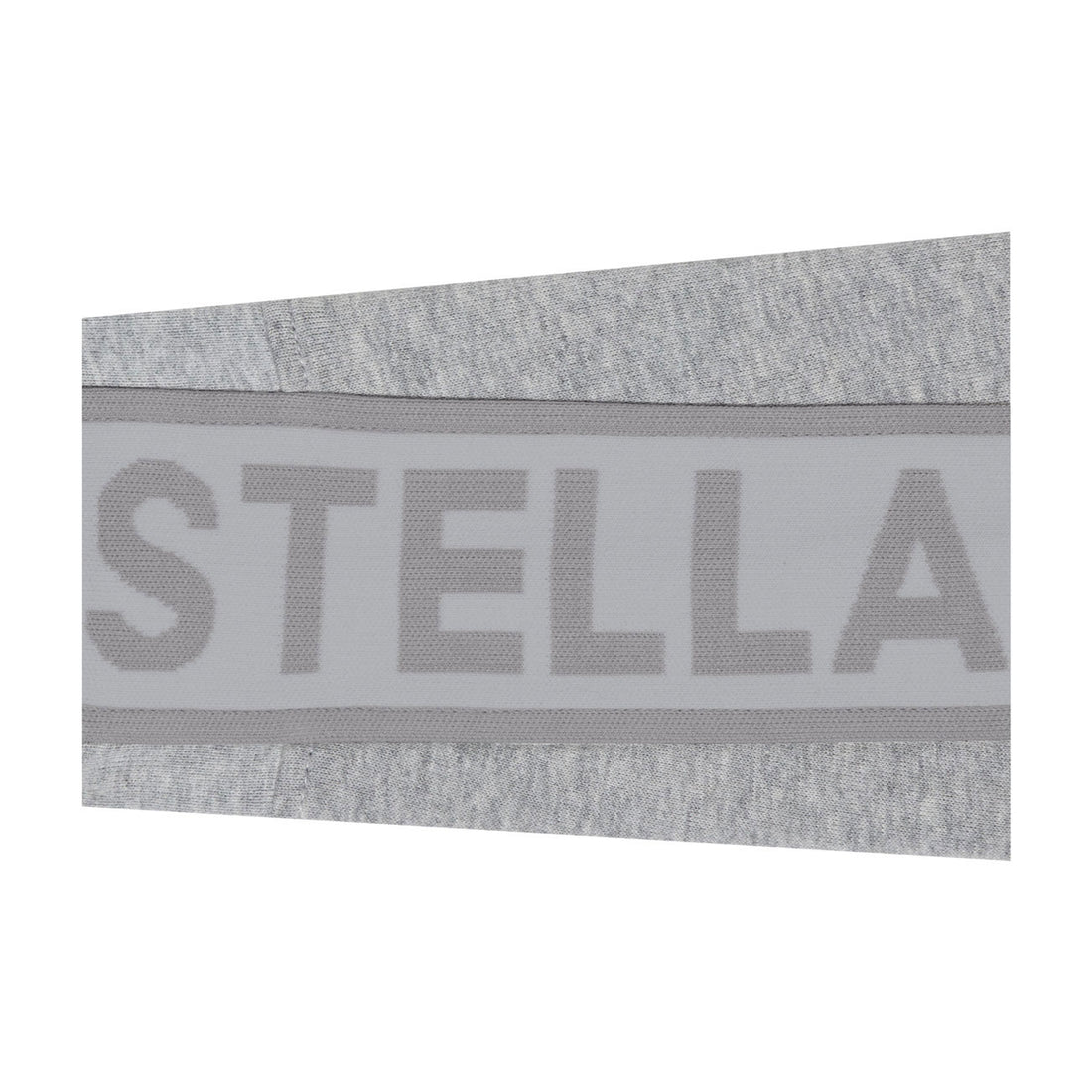 Stella Mccartney Grey Logo Zip Up Hoodie