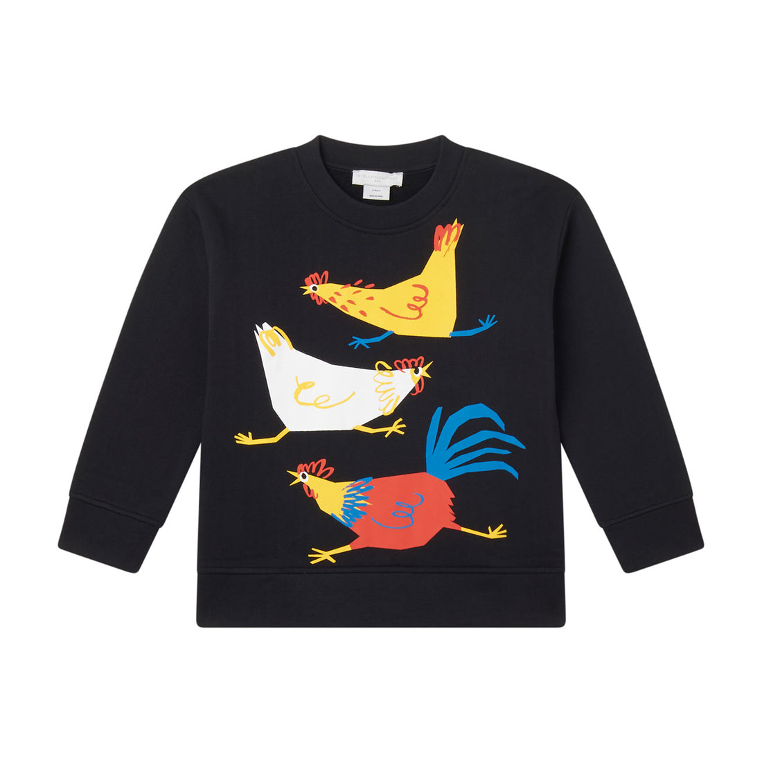 Stella McCartney  Black Chicken Run Sweatshirt
