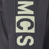 Stella McCartney  Black Logo Tape Hooded Zip Up