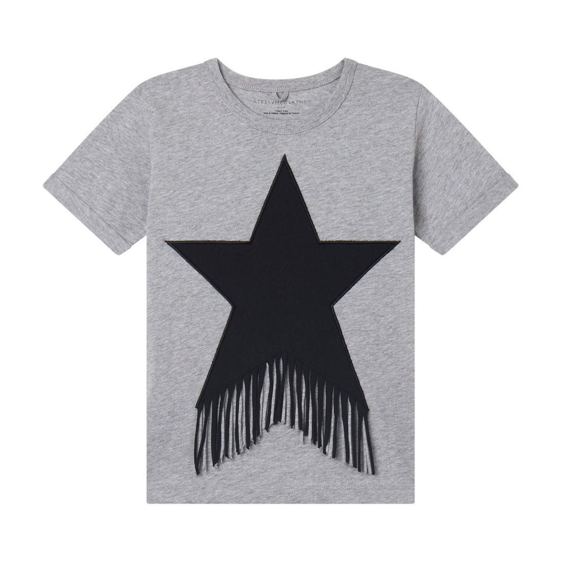 Stella Mccartney Grey Star Patch Tee