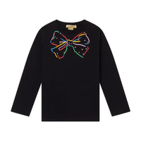 Stella McCartney  Black Papillon Hotfix Detail Tee