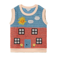 Stella McCartney  Multi House Crochet Vest