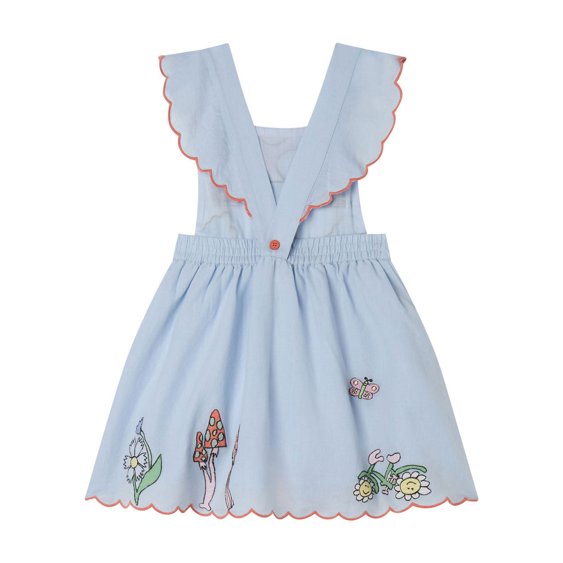 Stella Mccartney Blue Fairyland Sleeveless Dress