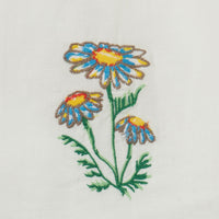 Stella Mccartney White Flowers Embroidered Dress