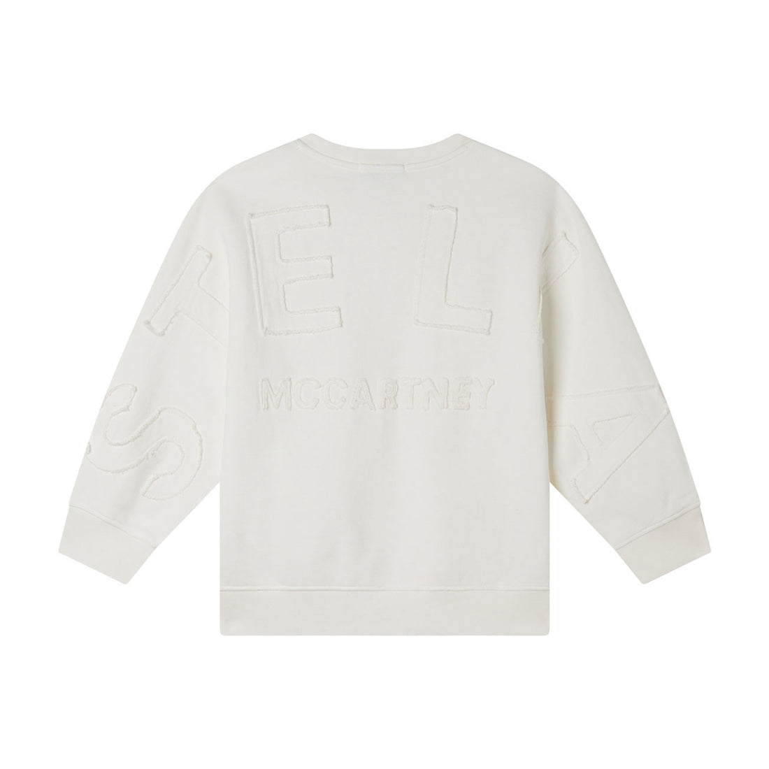 Stella Mccartney White Logo Sweatshirt