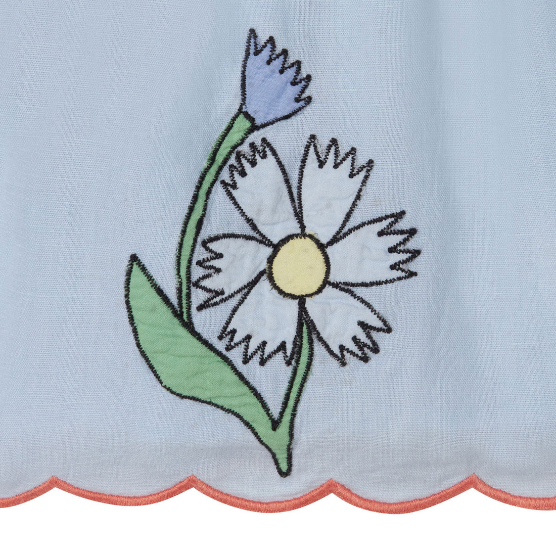 Stella Mccartney Blue Fairyland Patches Skirt