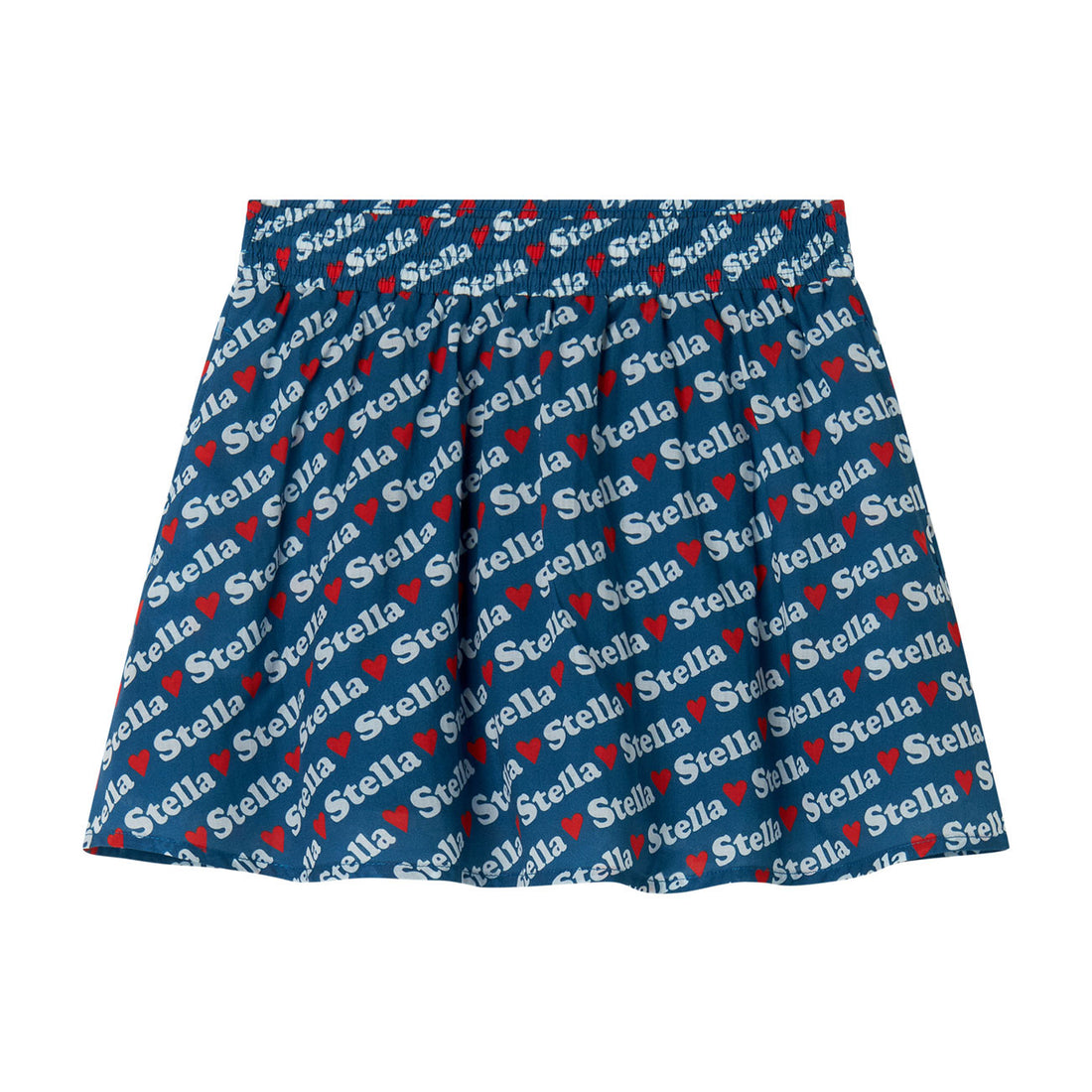 Stella Mccartney Blue Logo Skirt