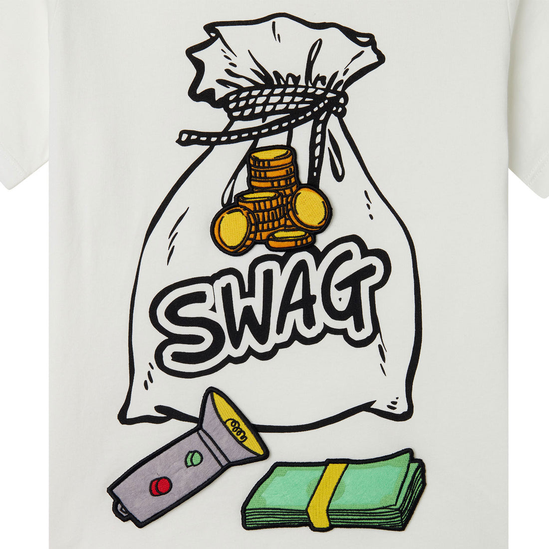 Stella Mccartney White Swag Bag Tee