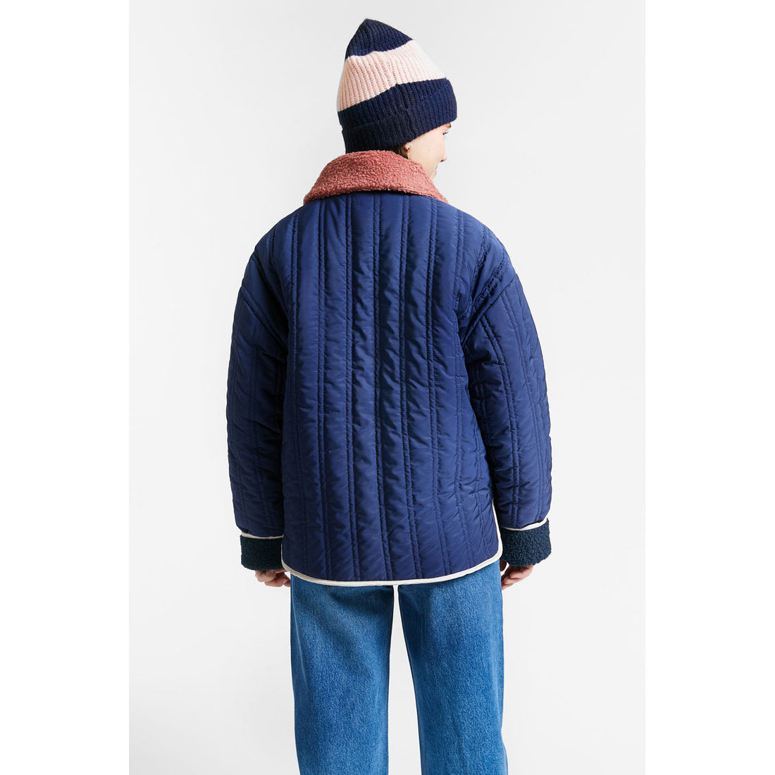 Indee Navy Reversible Twins Jacket