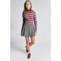 Indee Grey Twist Pullover