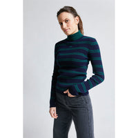 Indee Navy Twist Pullover