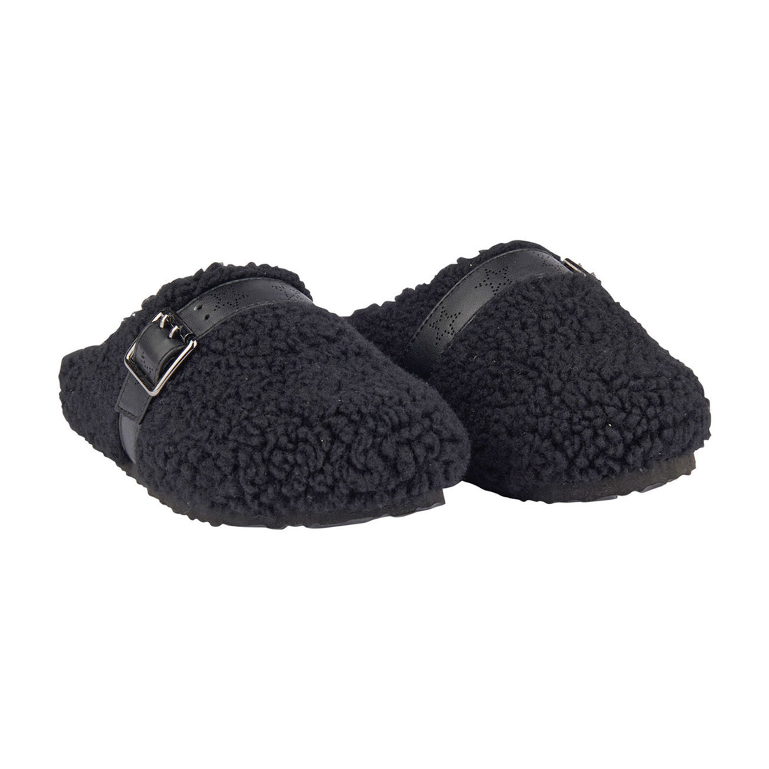 Stella McCartney Black Teddy Sliders