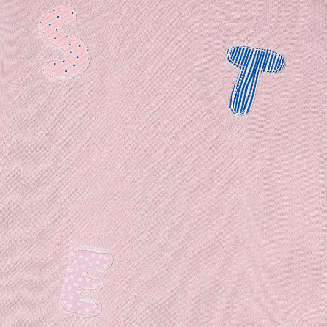Stella McCartney Pink Stella Patches Fleece Dress