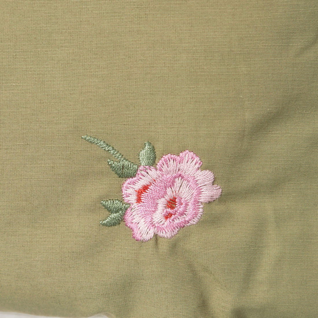 Stella McCartney Embroidered Green Ditsy Roses Puffer