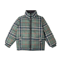 Stella McCartney Black Logo Badge Reversible Puffer