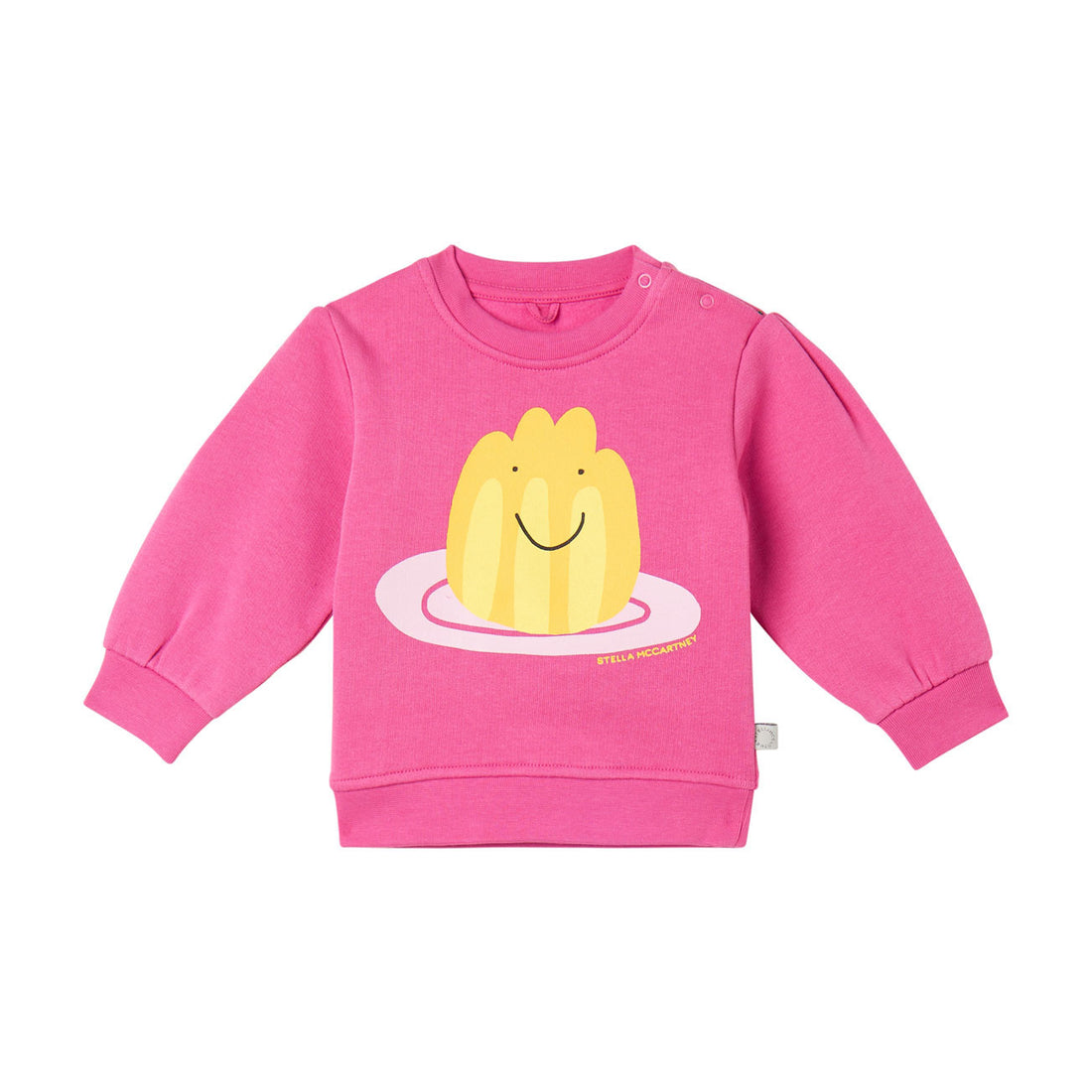 Stella McCartney Pink Jelly Print Baby Sweatshirt