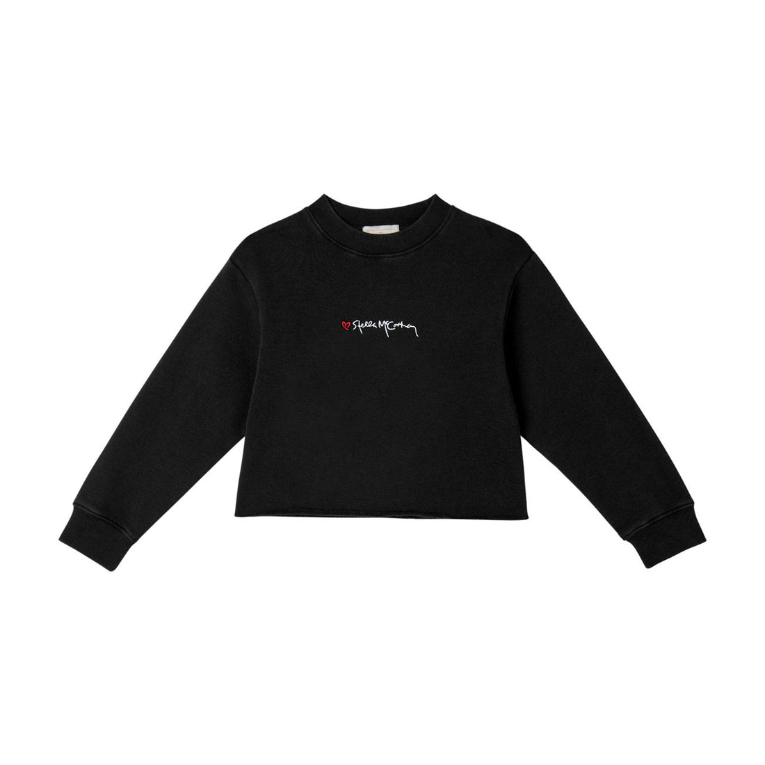 STELLA McCARTNEY 黒トレーナー Stella McCartney Black Stella Signature Sweatshirt – Ladida