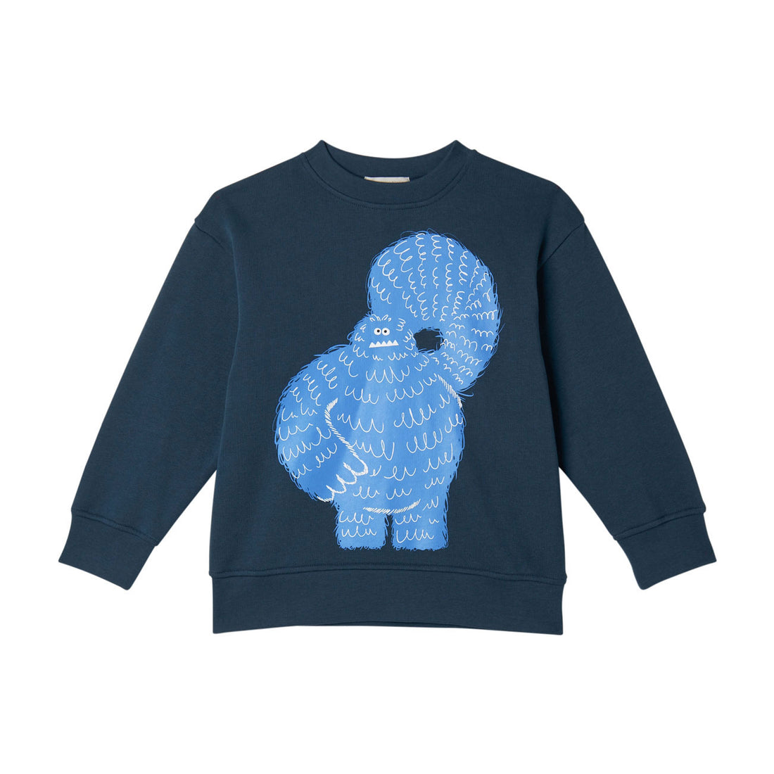 Stella McCartney Navy Yeti Print Sweatshirt